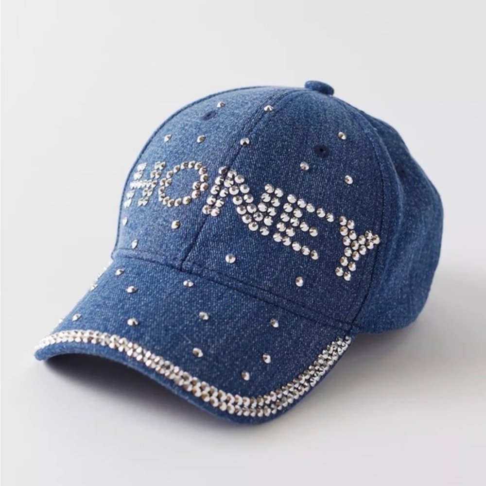 New! Uo-Honey Bling Baseball Hat